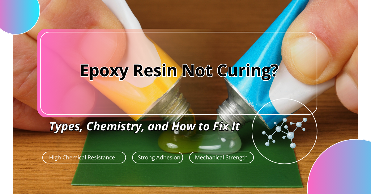 Epoxy Resin Not Curing? Types, Chemistry, and How to Fix It