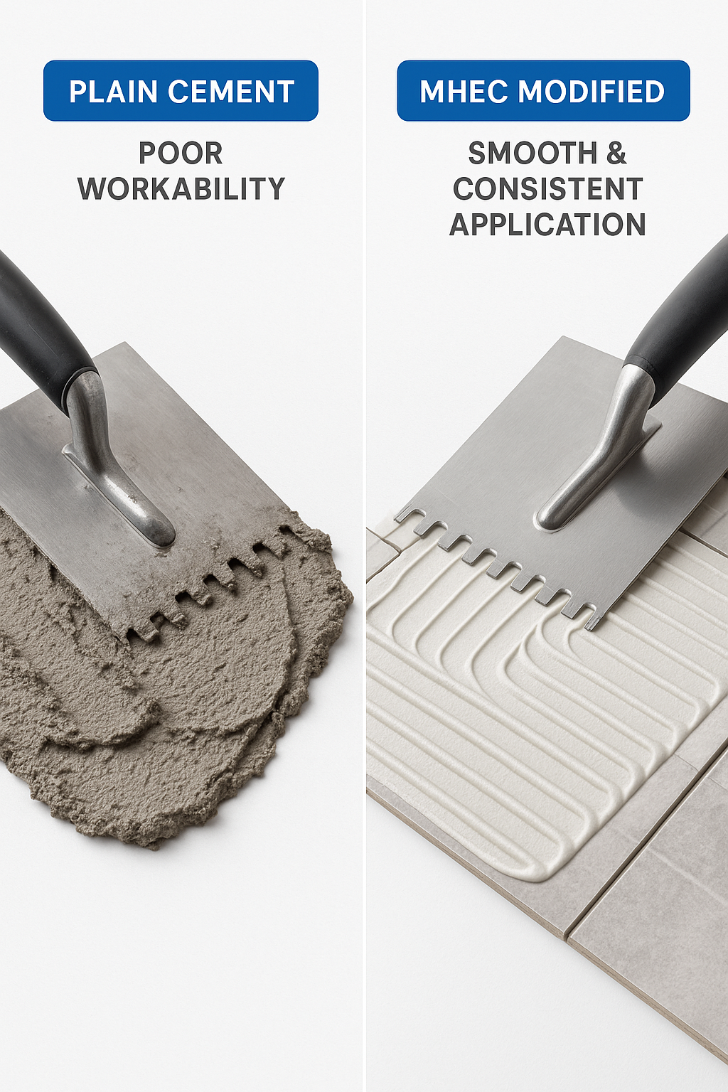What is the use of MHEC in tile adhesive?