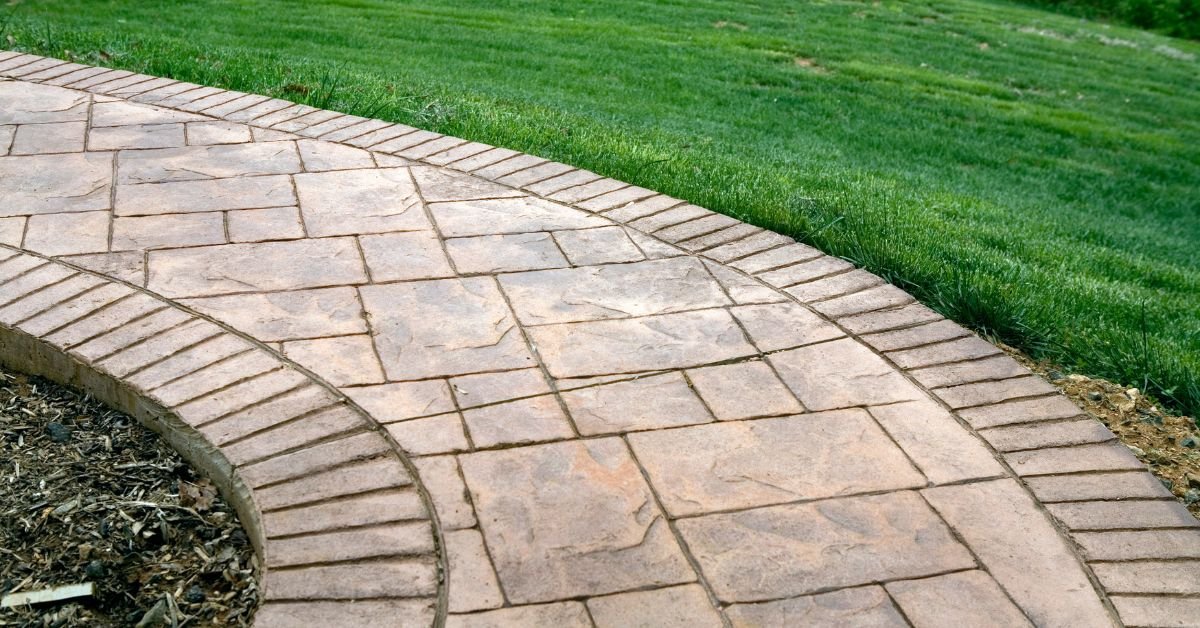  Stamped Concrete Slippery