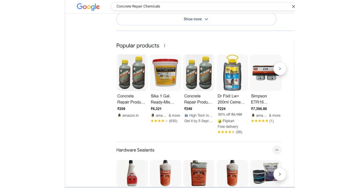 Various Concrete Repair Chemicals, Including Top Concrete Bonding Agents, for Long-Lasting Repairs